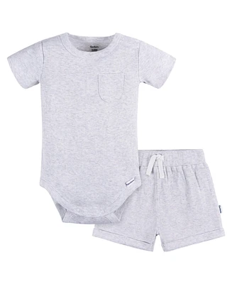 Baby Boys Bodysuit and Shorts Set, 2 Piece