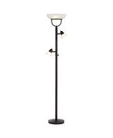 360 Lighting Modern Industrial Torchiere Floor Lamp 3-in