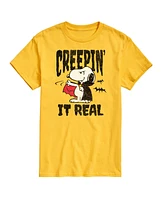 Hybrid Apparel Peanuts Vampire Mens Short Sleeve Tee