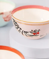 Yvonne Ellen Animal Cereal Bowls, Set of 4