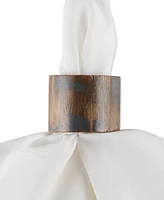 Design Imports Wood Band Napkin Ring Set of 6