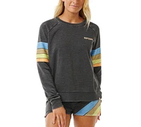 Rip Curl Juniors' High Tide Surf Raglan Crew Top