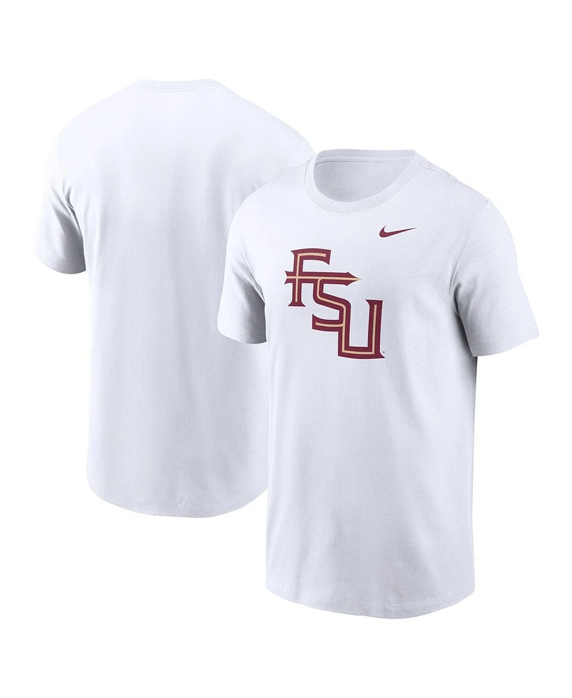 Nike Men's White Florida State Seminoles Primetime Evergreen Alternate Logo T-Shirt