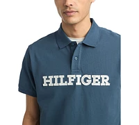 Tommy Hilfiger Men's Regular-Fit Embroidered Monotype Logo Applique Polo Shirt