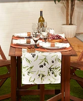 Design Imports Outdoor Table Runner, 14x72 Inches