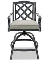 Wythburn -pc. Outdoor Bar Height Fire Pit Chat Set