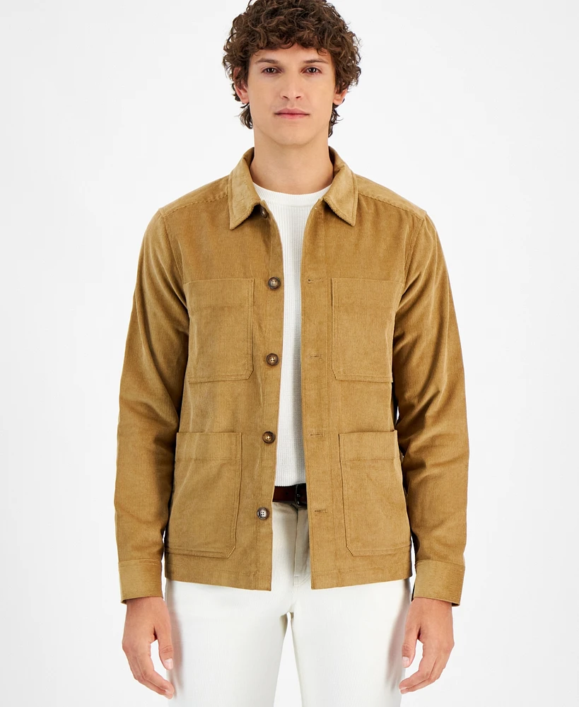 Michael Kors Men's Corduroy Chore Jacket