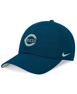 Nike Men's Teal Cincinnati Reds Valerian Club Adjustable Hat