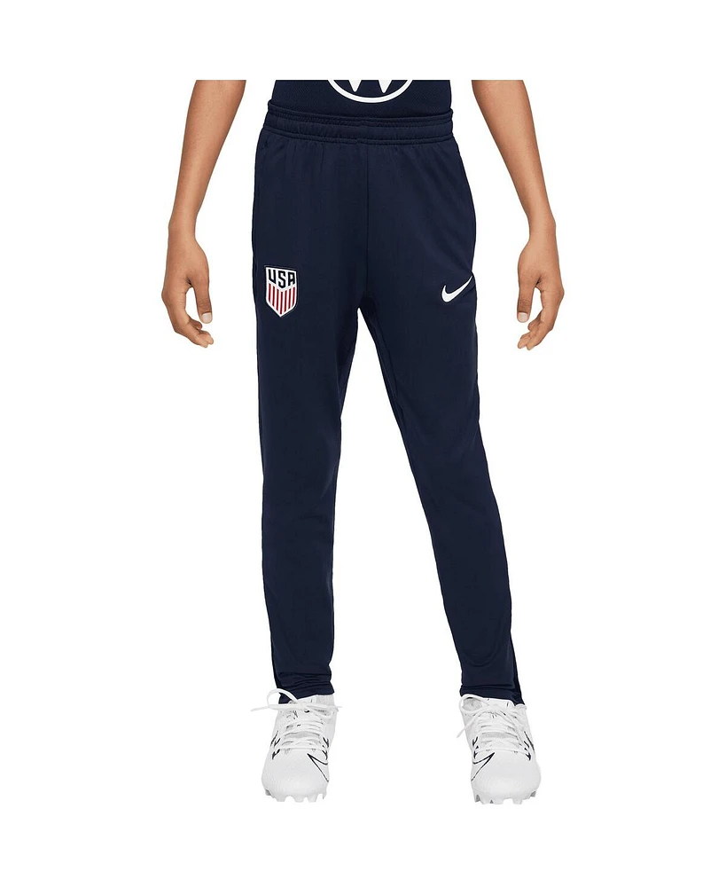 Nike Big Boys and Girls Navy Usmnt 2024 Strike Performance Pants