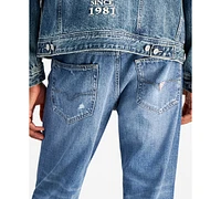 Guess Men's Mateo Straight-Leg Destroyed Jeans