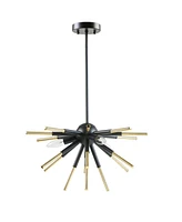 Streamdale Furniture Ely 3-Light Spiked Chandelier