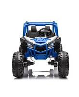 Streamdale Furniture 24V 2-Seater Utv Ride-On Car with Remote Control