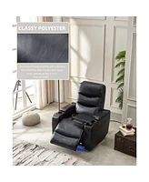 Streamdale Furniture Power reclining chair Black color