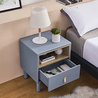 Streamdale Furniture Modern Wooden Bedside Table with Drawer