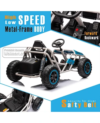 Simplie Fun High-Speed 24V 2WD Go-Kart Off-Road Adventure for Big Kids