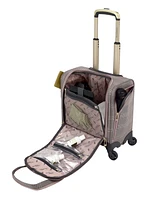 London Fog Brentwood Iii 15" 4 Wheel Under The Seat Bag