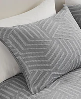 Urban Habitat Bentley 3-Pc. Matelasse Jacquard Duvet Cover Set, King/California King