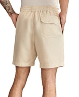 Lucky Brand Men's 7" Linen Pull-On Shorts