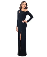 Xscape Women's Cutout Off-The-Shoulder Jersey Dress