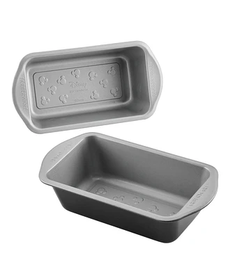 Farberware Disney Bake with Mickey Mouse Steel 2-Piece Loaf Pan Set