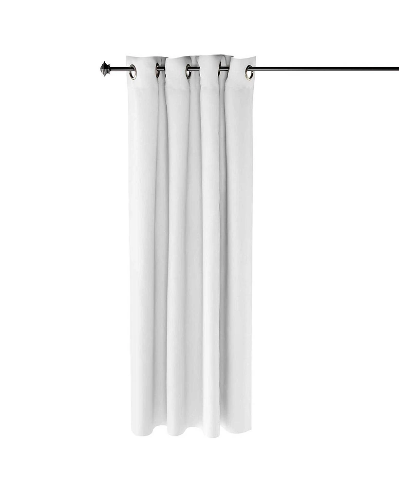 Furinno Collins Blackout Curtain, 52 x 63 in. - 1 Panel - White