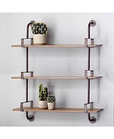 Slickblue Triple Shelf Wall Rack Organize and Display with Style