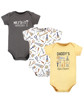 Hudson Baby Boys Cotton Bodysuits