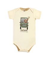 Hudson Baby Boys Cotton Bodysuit and Pant Set