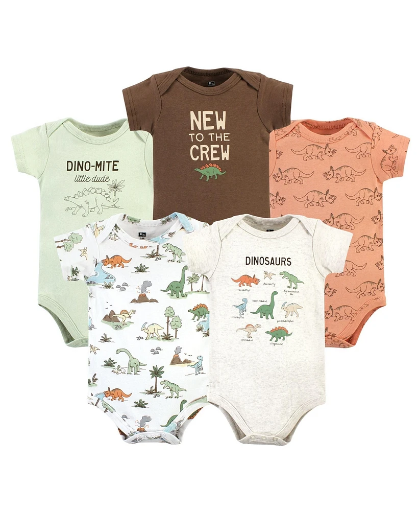 Hudson Baby Boys Cotton Bodysuits