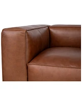 Rutherford Home Amalfy 48" Leather Swivel Chair