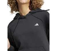 adidas Women's Logo Feel Cozy Fleece Hoodie