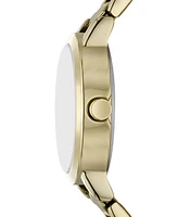 Dkny Women's Soho Three-Hand Gold-Tone Stainless Steel Watch 28mm - Gold