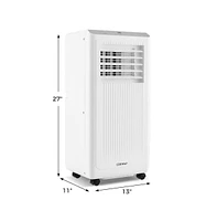 Slickblue Btu Portable Air Conditioner 3 in 1 Ac Unit Fan and Dehumidifier
