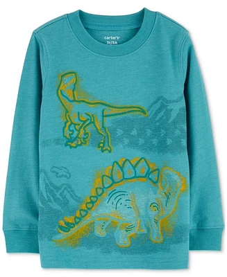 Carter's Toddler Boys Dinosaur Print Long-Sleeve T-Shirt