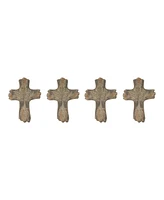 Slickblue Tree of Life Cross Decor (Set of 4)