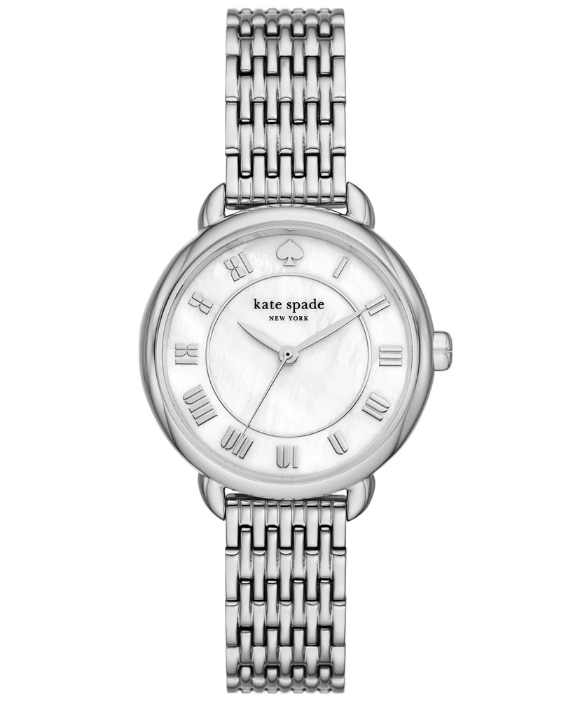 Kate Spade New York Women's Lily Avenue Stainless Steel Watch 34mm - Silver