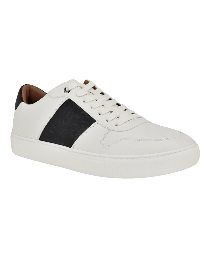 Guess Men's Bleek Low Top Lace Up Fashion Sneakers