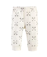 Touched by Nature Baby Boys Baby Organic Cotton Pants 4pk