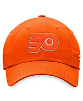 Fanatics Women's Orange Philadelphia Flyers Iconic Glimmer Adjustable Hat