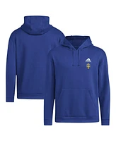 Adidas Men's Blue Sweden National Team Crest Pullover Hoodie