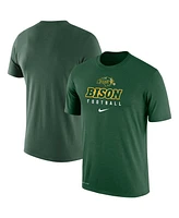 Nike Men's Green Ndsu Bison T-Shirt