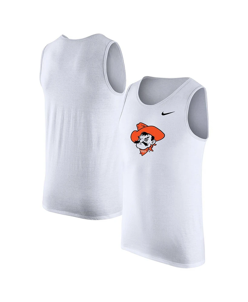 Nike Men's White Oklahoma State Cowboys Tank Top