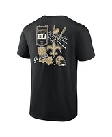 Fanatics Men's Black New Orleans Saints Split Zone T-Shirt