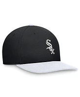 Nike Men's Black/White Chicago White Sox Evergreen Two-Tone Snapback Hat