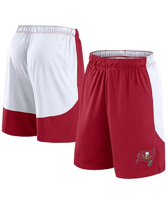 Fanatics Men's Red/White Tampa Bay Buccaneers Go Hard Shorts