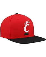 Mitchell & Ness Men's Red/Black Cincinnati Bearcats 2-Tone 2.0 Snapback Hat