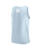 Fanatics Men's Light Blue New York Giants Elements Tank Top