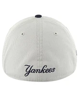 '47 Brand Men's Gray/Navy New York Yankees Sure Shot Classic Franchise Fitted Hat