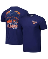 Image One Men's and Women's Navy Auburn Tigers Hyper Local Sunset Oaks T-Shirt