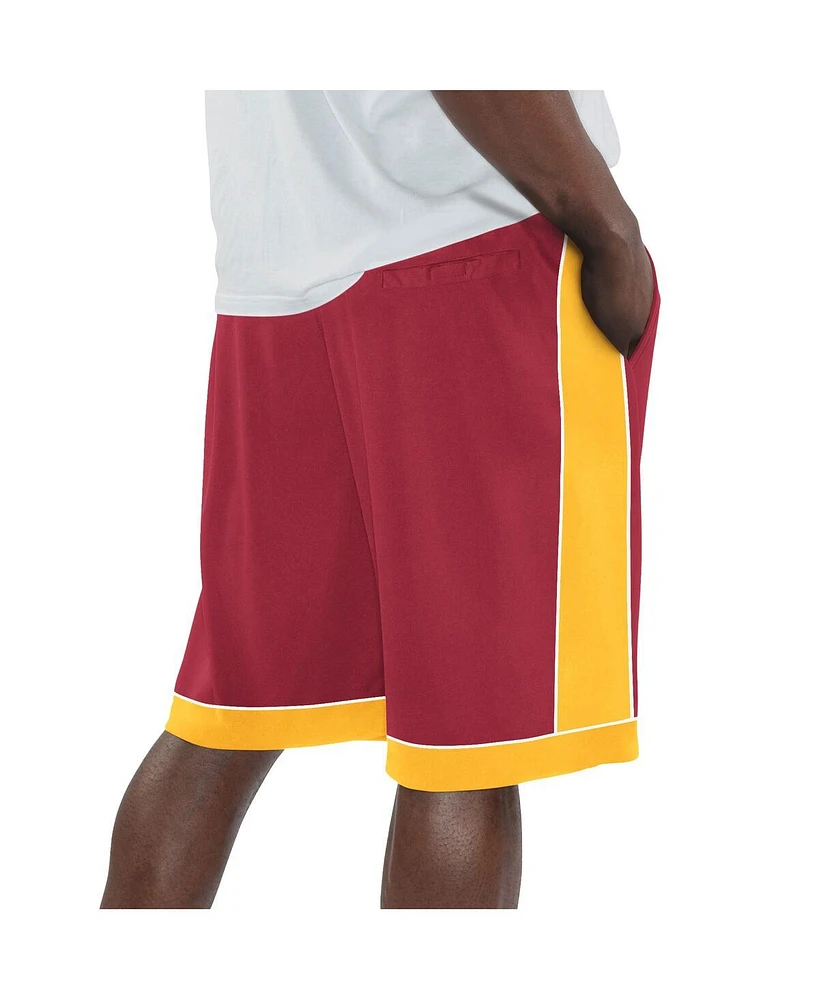 Starter Men's Burgundy/Gold Washington Commanders Fan Favorite Fashion Shorts